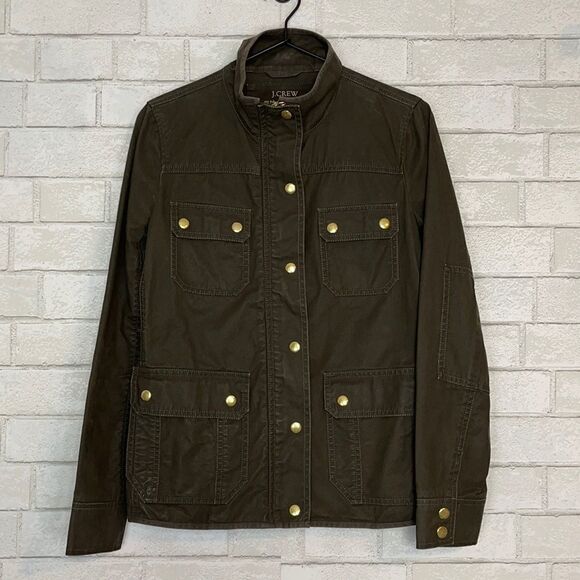 J. Crew Relaxed Fit Boyfriend Field Jacket S - Picture 1 of 4